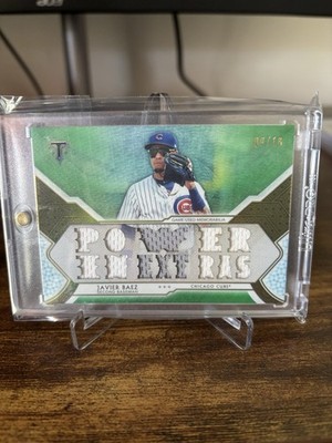2018 Topps Triple Threads Javier Baez Power in Extras  Game Used Memorabilia /18
