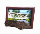 Bark Trimmed Picture Frame — photo 1