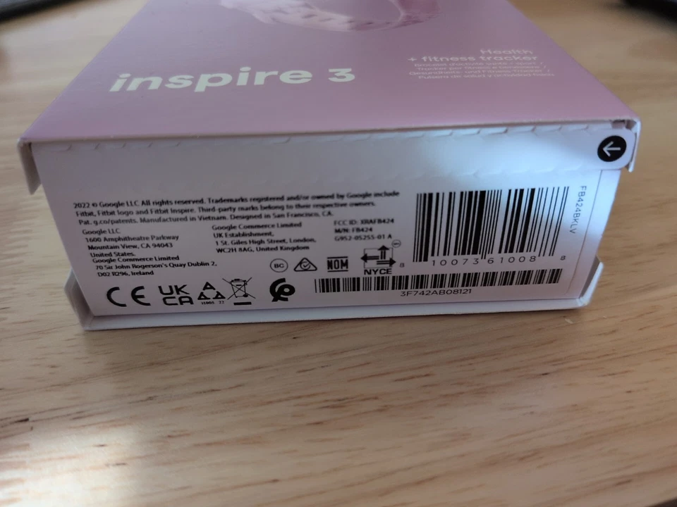 Fitbit Inspire 3 Lilac Bliss/Black | Aktivitäts-Tracker | NEU & UNGEÖFFNET - Bild 3 von 3