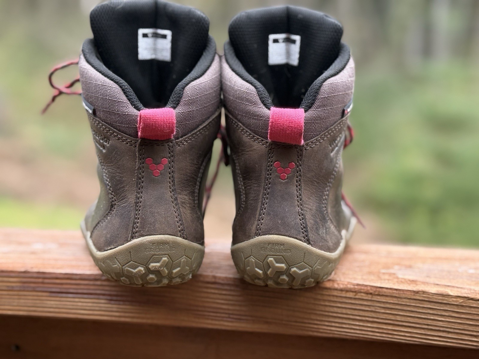 VIVO BAREFOOT Tracker II FG women’s 5 6 36L Wide Hiking Brown Boots Light Use image 10