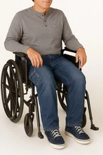 NWT Seven7 Men's Adaptive Dressing Able Cargo Jogger Size 38x31 Distress Casual