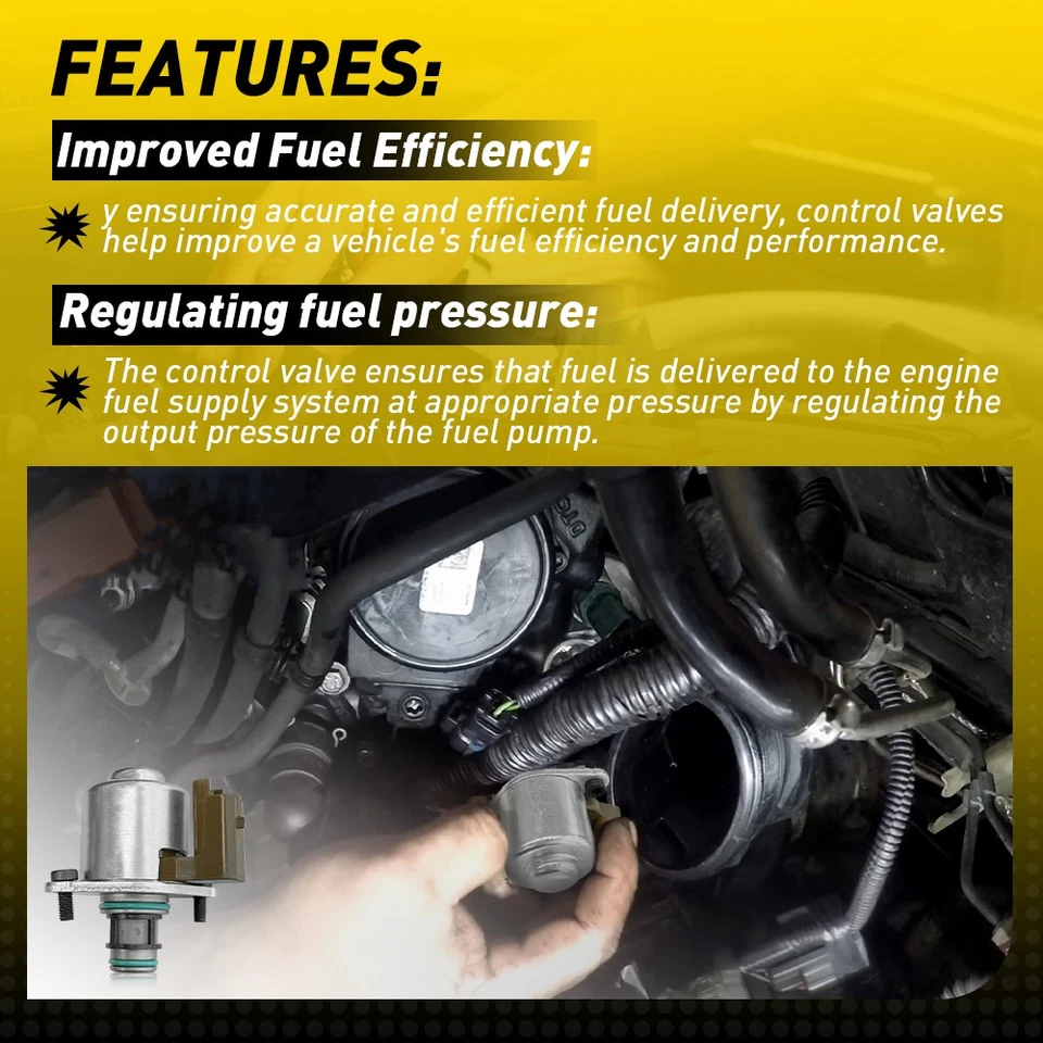 1x Fuel Pressure Control Valve Fits Ford Kuga I Ii 2.0 Tdci 2008-On 9M5Q9D347Aa - Image 3 of 4