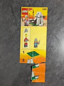 LEGO Castle Black Knights 1480 1463 6020 6034 (100%) Complete Sets Minifigures