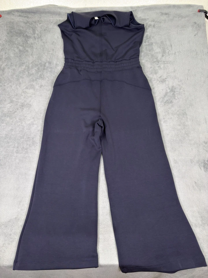 Mono sin mangas Spanx AirEssentials para mujer XL alto azul bolsillos para piernas anchas Foto 2 de 4