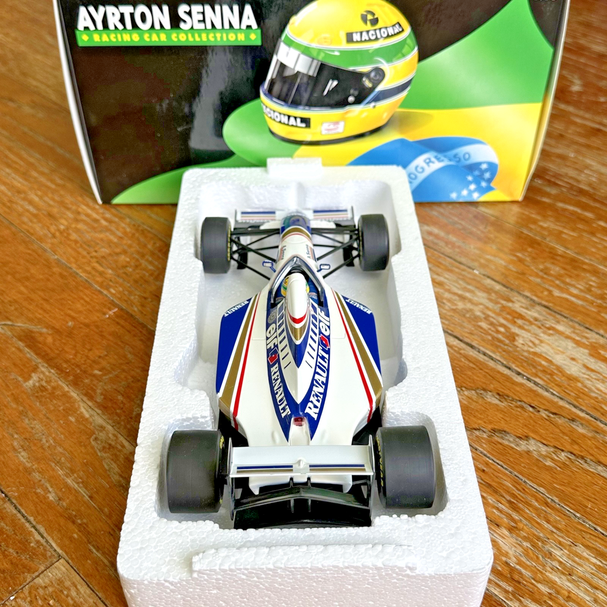 1/18 Minichamps #2 AYRTON SENNA Williams FW16 Formula 1 F1 World
