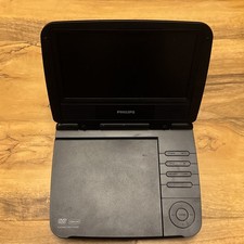 Phillips PET721D Portable DVD Player Black Model Used