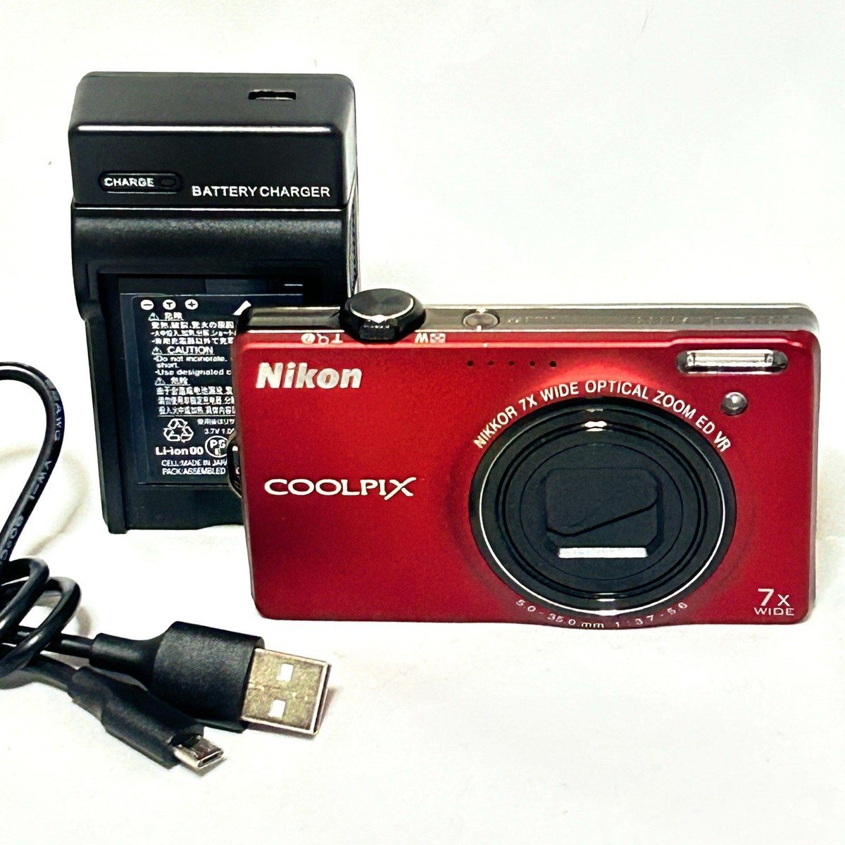Good 】Nikon COOLPIX S6000 14.2MP Digital Camera - Flash Red Good 】Nikon COOLPIX S6000 14.2MP Digital Camera - Flash Red