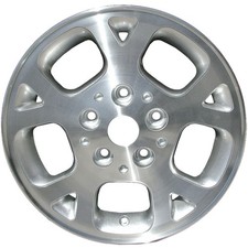 16x7 5 Y Spoke Used Aluminum Wheel Painted Silver Whl-9027