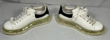 Alexander McQueen Women's Sneakers clear sole black and white US 7/EU 40C