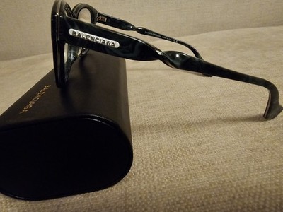 Sale! Limited Edition Balenciaga Olivgrün Brille Damen