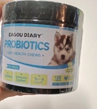 Probiotic Chews for Dogs   Supports Gut Health, Digestion, Gas, Constipation