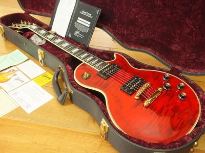 ** Gibson Les Paul Custom 1968 Figured Red Tiger Custom Shop **