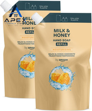 by Amazon Milk & Honey Hand Soap Refill, 2 x 1000ml 1 l (Pack of 2) 3.00 per litre