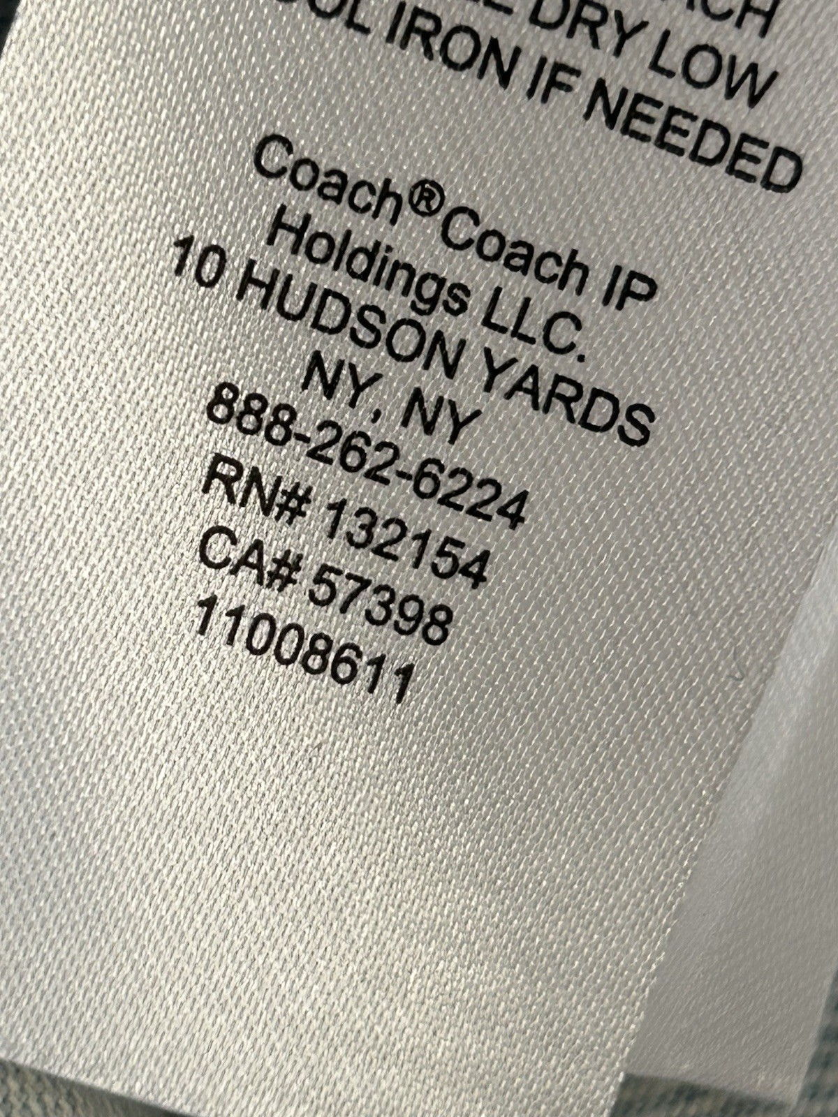 Coach Coachtopia Repurposed Patchwork Denim Mini … - image 9