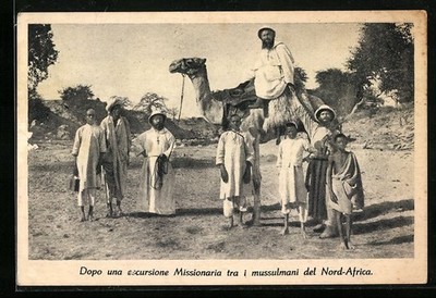 AK Dopo una escursione Missionaria tra i mussulmani del North Africa, Missionary 