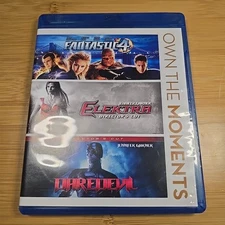 Fantastic Four / Elektra / Daredevil Blu-Ray -- Own the Moments Triple Feature