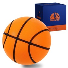 Silent Basketball Size 7 - Indoor Basketball for Quiet Dribbling - Airless Fo...