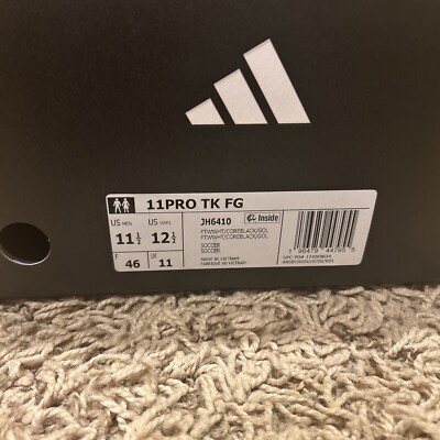 Adidas 11PRO TK Toni Kroos FG JH6410 SIZE 11.5 Limited Edition