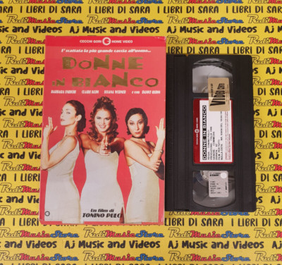 VHS*Film DAMEN IN WEISS Barbara bereichert Claire Keim Cecchi Gori (F287)