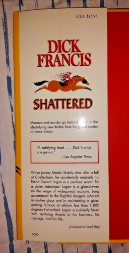 Shattered & Come To Grief by Dick Francis - Two 1st Edition Hardcovers - Picture 7 of 12