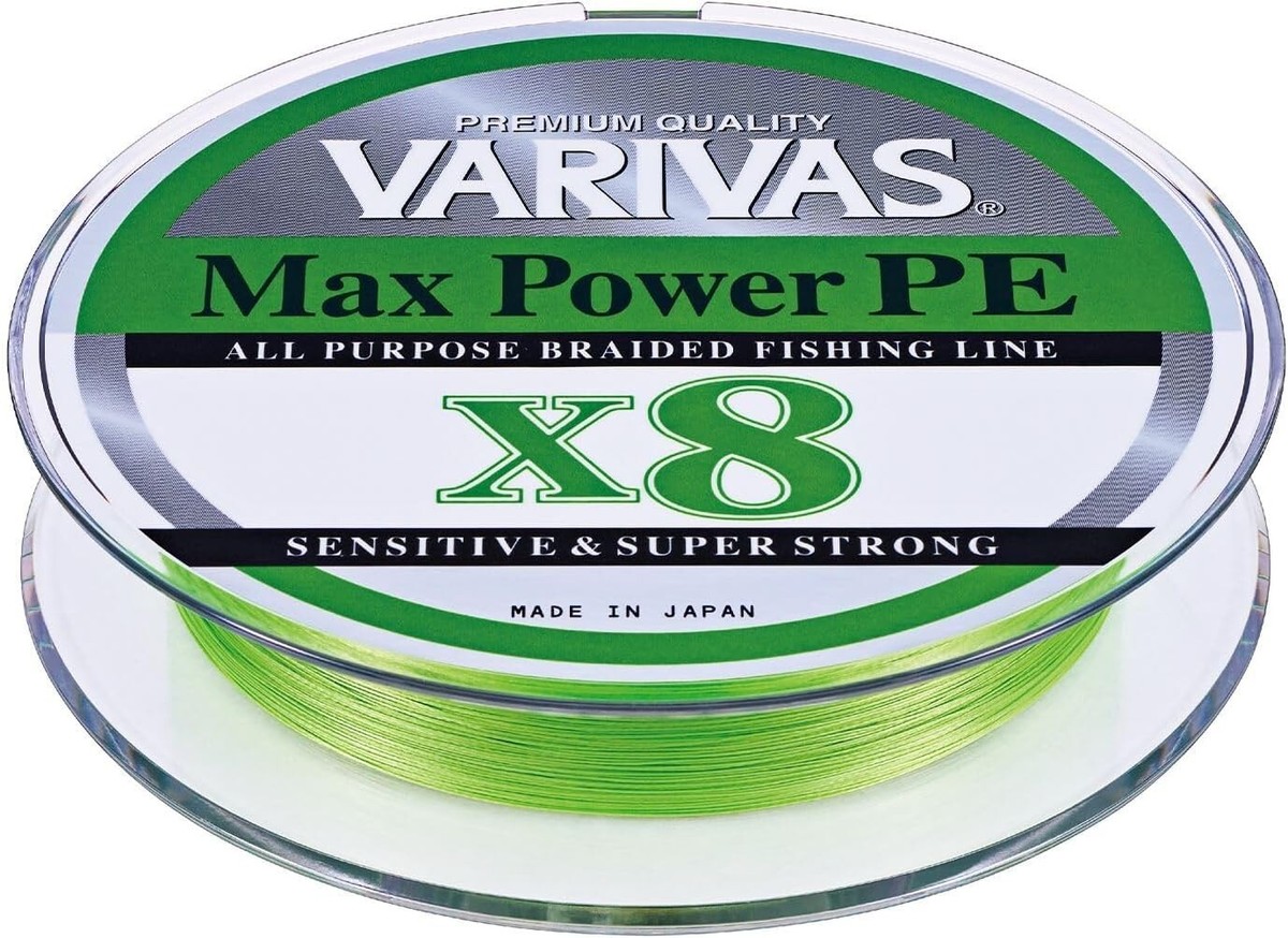 VARIVAS　VAR-MAX322HRX VARIVAS Max Pawer PE X8 Lime Green Color 14.5/16.7/20.2/24.1