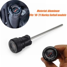 Black Engine Oil Temperature Dipstick For Harley Softail FXBB FLFB FLDE 2018-21