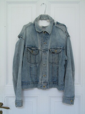 vintage lee riders denim jacket 70s 80s