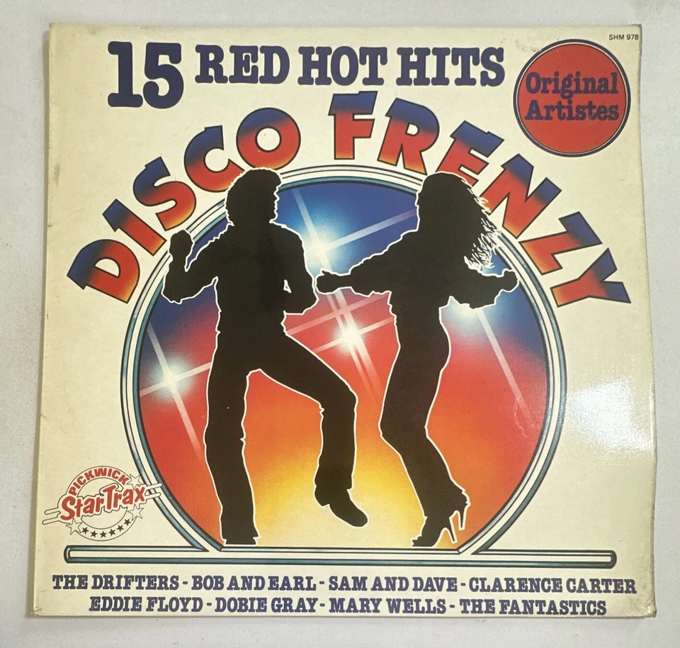 Various - Disco Frenzy - 15 Red Hot Hits Lp Vinyl Record EX / VG+ - Image 2 of 4