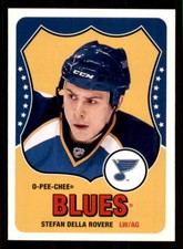 2011-12 O-Pee-Chee 2010-11 OPC Rookie Update Retro 617 Stefan Della Rovere RC