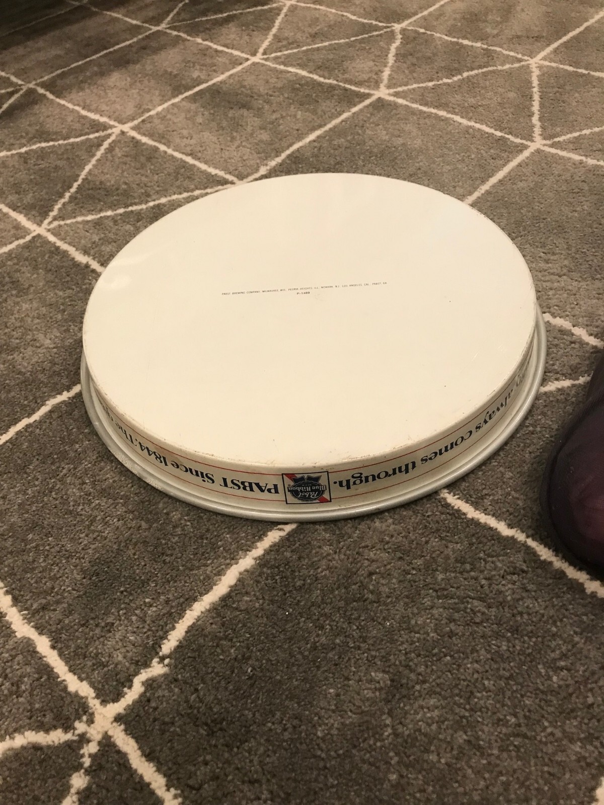 Pabst Blue Ribbon Vintage Bar Service Tray - Beer Tray - 13