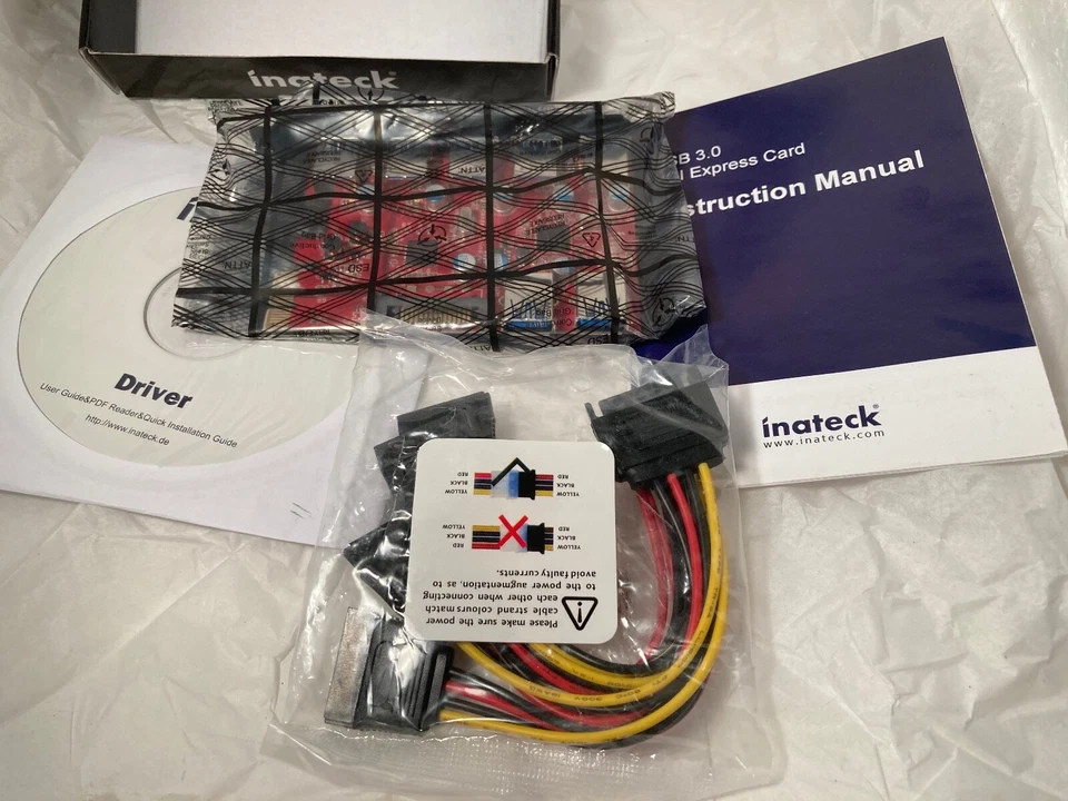 7 Ports Super-Speed USB 3.0 Express Card Card With 15-Pin SATA Power Connector. - Image 2 of 4