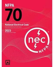 NFPA 70, National Electrical Code, 2023 Edition , Paperback, USA STOCK.