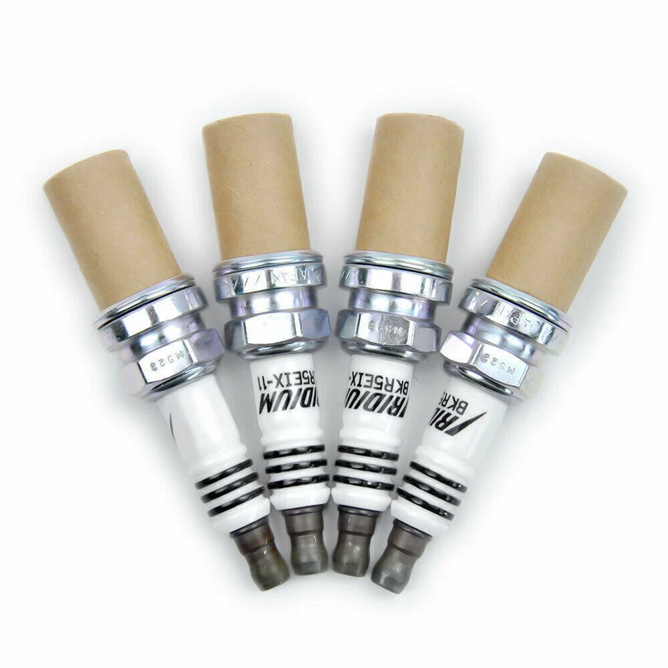 4 piezas bujías de iridio BKR5EIX-11 5464 para GEO HYUNDAI KIA MAZDA NISSAN ISUZU Foto 3 de 4
