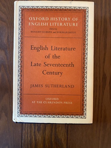 Oxford History of English Literature Lot of 6 Clarendon Press Hardcovers w/DJ - Picture 11 of 15