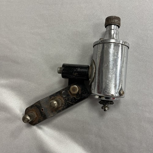 Großer Fahrrad Dynamo, Fahrraddynamo BOSCH WH 6 Volt, Oldtimer Fahrrad Chrom
