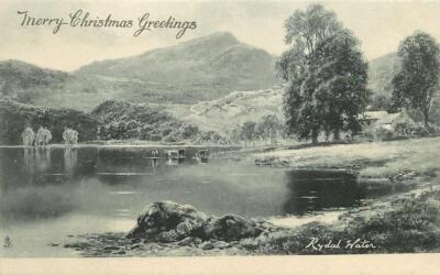 English Lake District Westmorland Rydal Water England OLD PHOTO