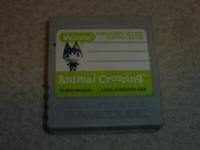 NINTENDO GAMECUBE ANIMAL CROSSING MEMORY CARD ONLY RARE WII DOL-008 OFFICIAL