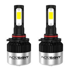 NOVSIGHT LED Headlight Globes 9005 HB3 Bulbs 72W 9000LM Hi/Low Beam Super Bright