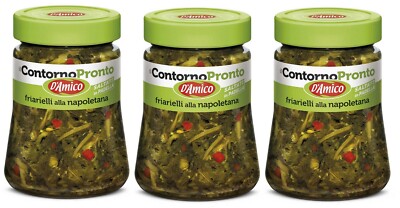 3x D'Amico Friarielli alla Napoletana Brokkoli nach Neapolitanischer 290g