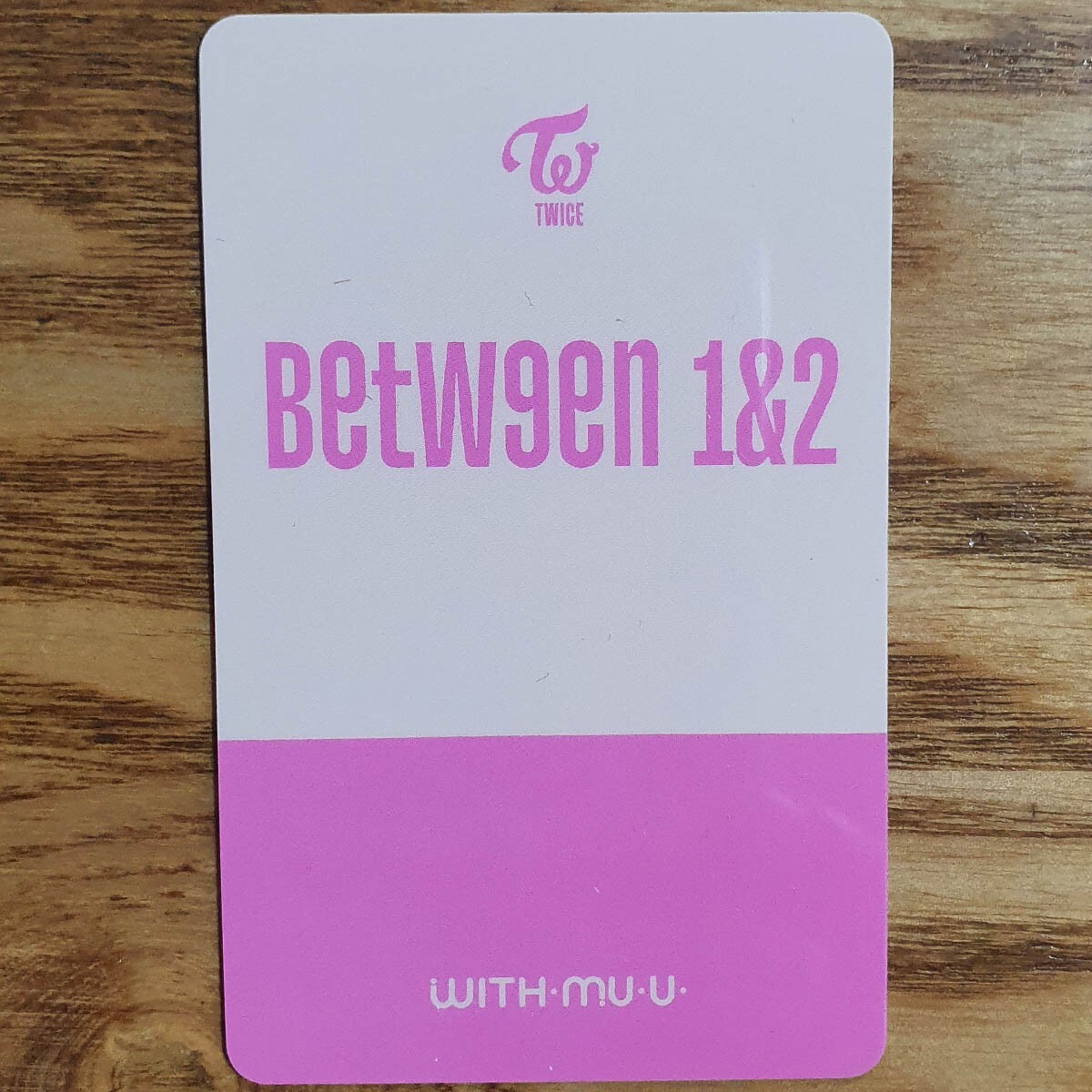 twiceシーグリwithmuu TWICE 14th Mini Album STRATEGY Withmuu Lucky Draw Photocard