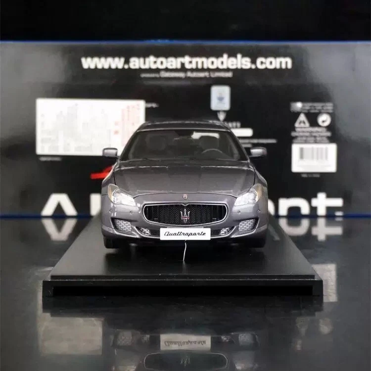Autoart Alto 1:18 Maserati President Quattroporte Gray Model - Image 4 of 4