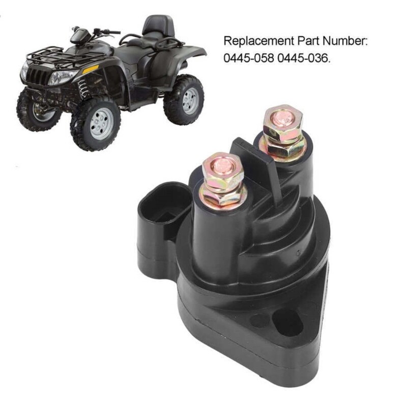 0445-058 Solenoid Starter Relay Compatible With Arctic Cat 400 450 500 550 650 700 1000 0445 036