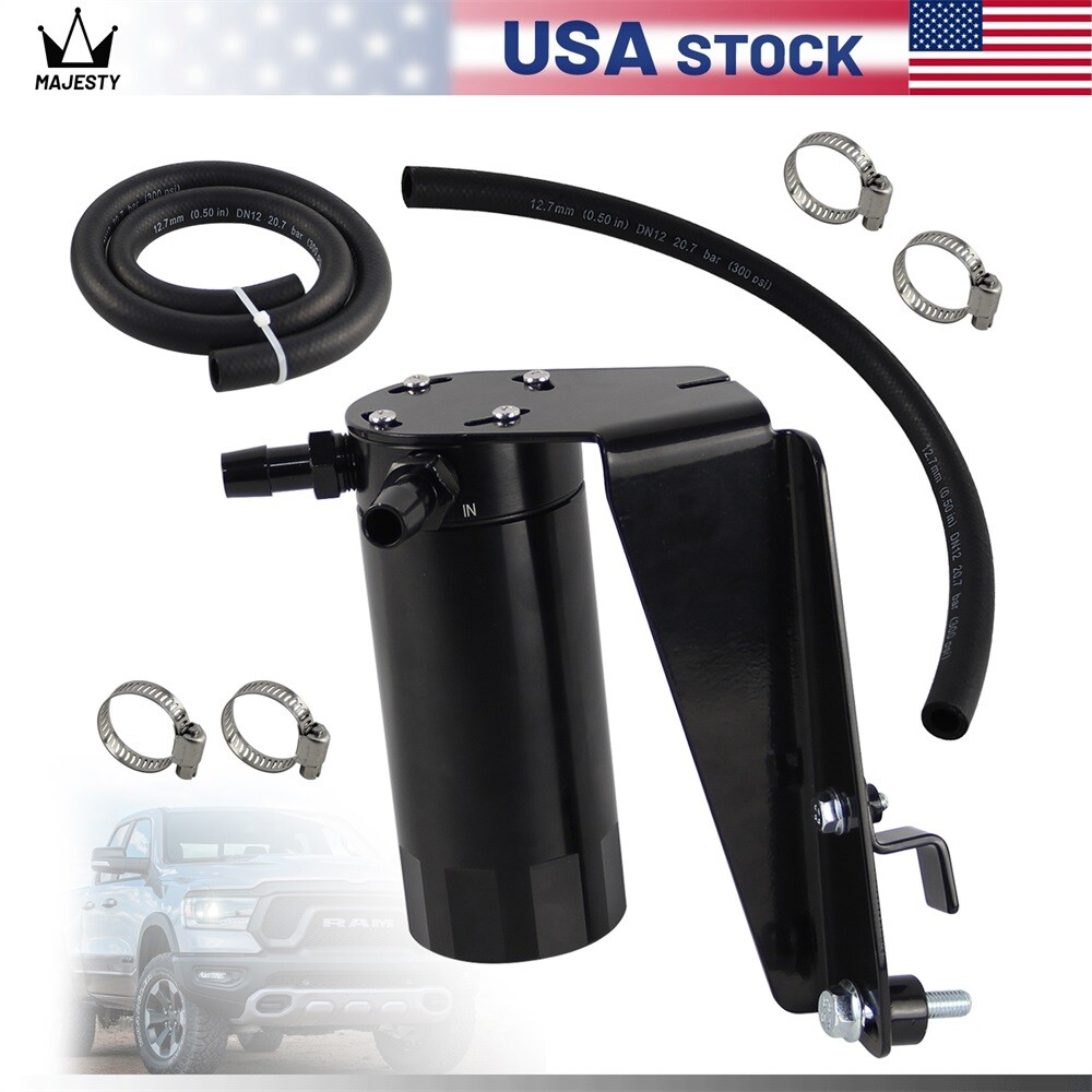 Baffled 2019-2022 Dodge Ram 1500 5.7L HEMI Baffled Oil Catch Can