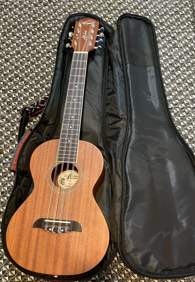8-String Acoustic/Electric Tenor Ukulele Uke Oscar Schmidt Mahogany OU28TE-A - Image 4 of 4