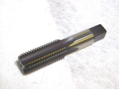 Hertel Bottoming Chamfer Tap 1-1/8-7 UNC 2-9/16  Thread Lgth 5-7/16 L 02384477