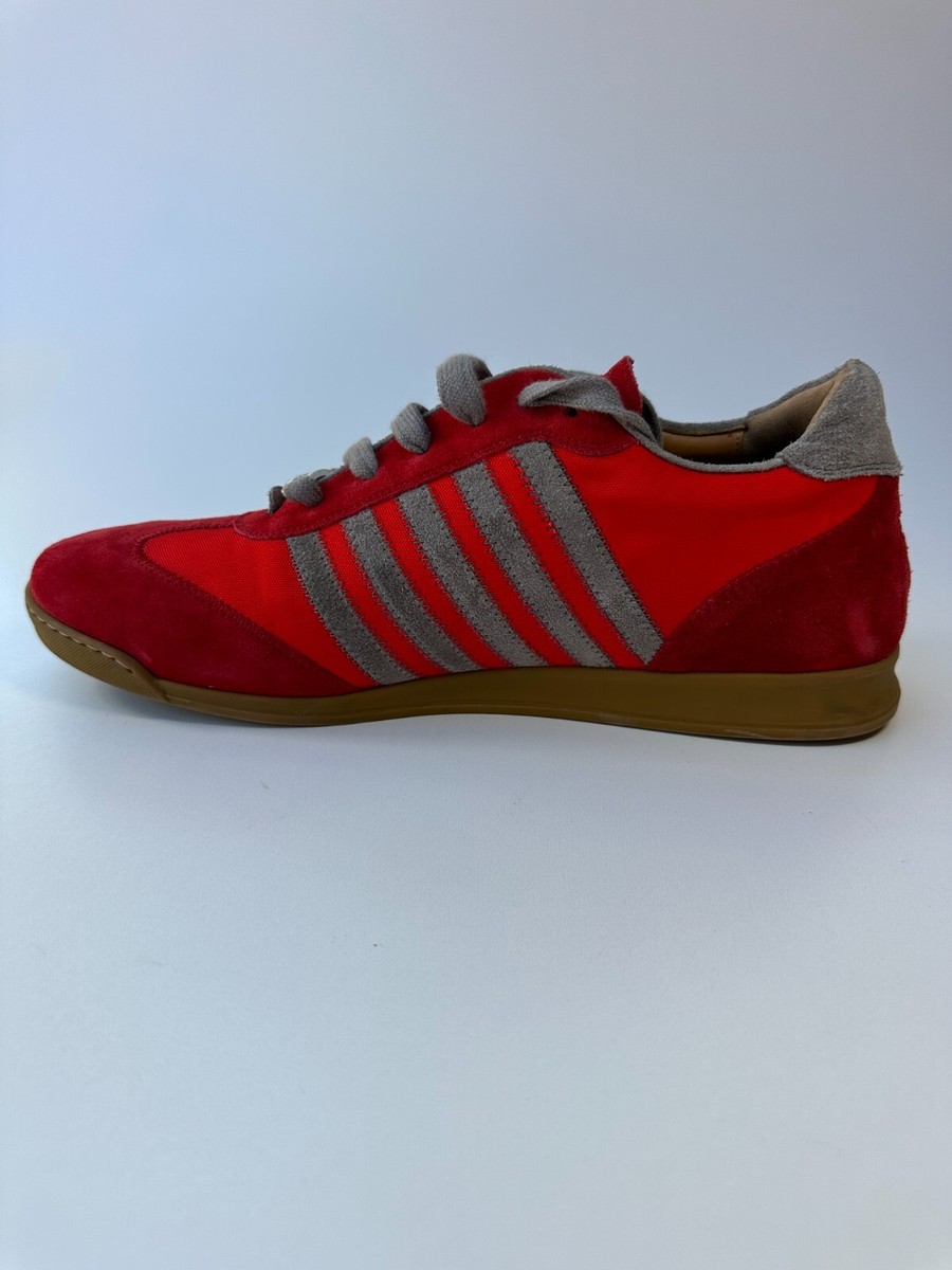 DSQUARED2 Men's New Runner Shoes Red Suede Sneaker Size US 11 | eBay