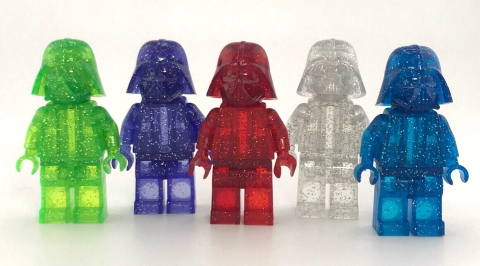 Darth Vader Prototype Transparent Glitter Lego Star Wars Select a Color - Image 2 of 4