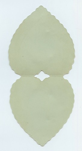 Set of 3 Vintage Lacy Die-Cut Heart Shape Valentine's Day Cards - Picture 8 of 8