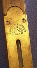early DISSTON & MORSS KEYSTONE TOOL WORKS 30 in plumb & Level