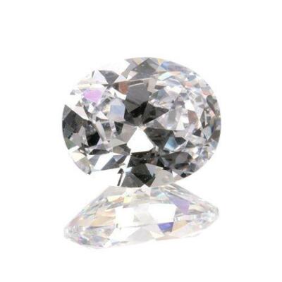 (5x3mm - 20x15mm) Oval AAA White Cubic Zirconia **View Video**